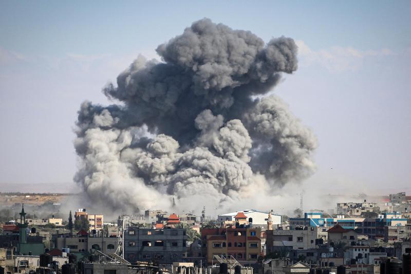 Bombardeo de Israel en Rafah - AFP