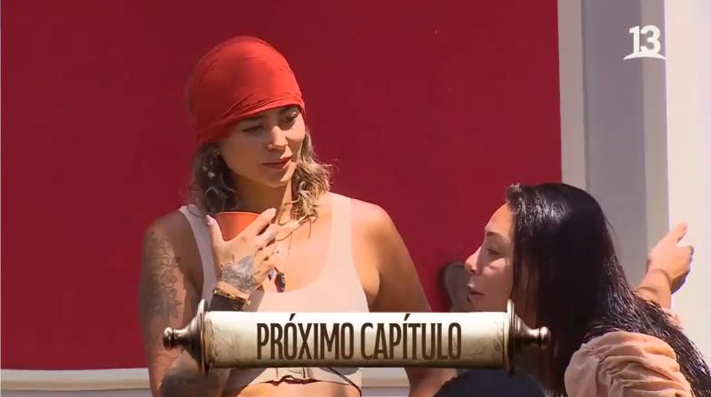 Canal 13 - Mariela Sotomayor pelea con Camila Recabarren en '¿Ganar o Servir?'