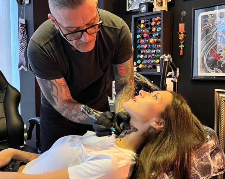 Carla Jara mostró su nuevo tatuaje - Instagram
