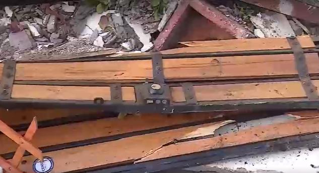 Así quedó el domicilio afectado en Buin - T13