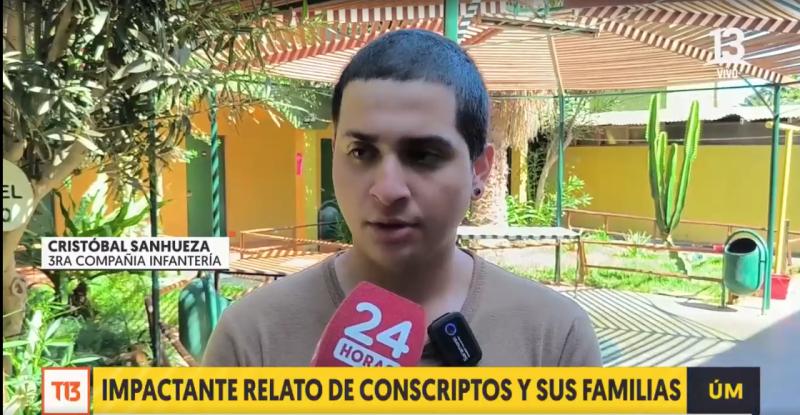 Joven entregó su testimonio de lo vivido en el ejército en Putre