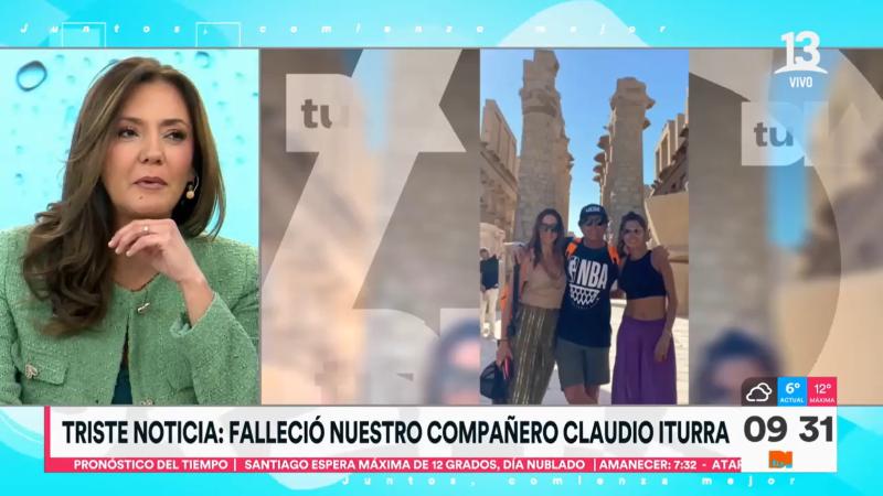 Canal 13 - Renata Bravo habla tras muerte de Claudio Iturra