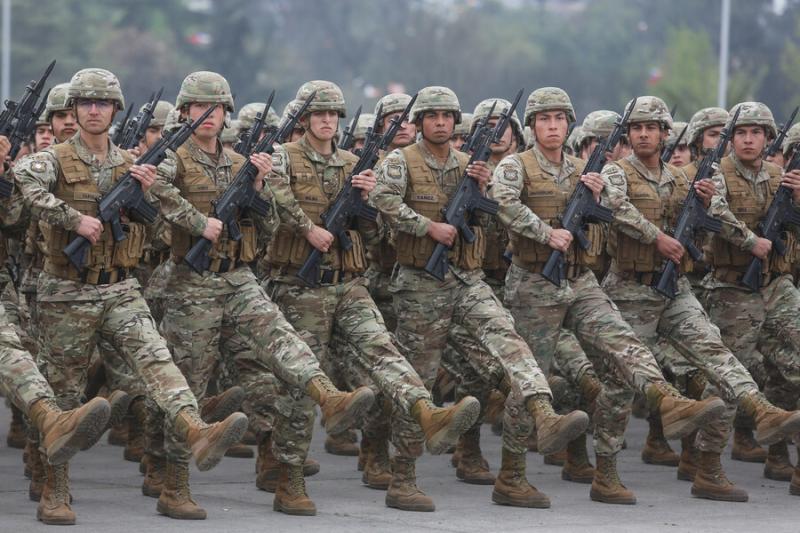 Agencia Uno - Soldados del Ejército de Chile