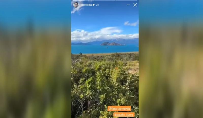 Instagram - Jean Philippe Cretton comparte mensaje de Claudio Iturra