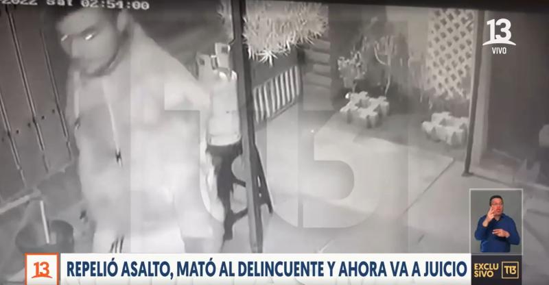 T13 - Sujeto repelió asalto en su casa, mató a delincuente y ahora puede ir a la cárcel