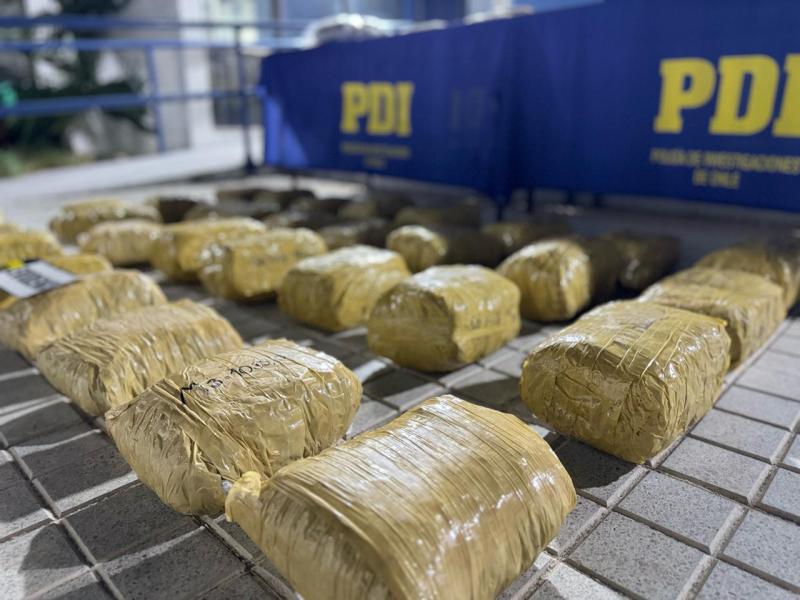 Referencial PDI - Ocho detenidos tras operativo antidrogas en La Florida
