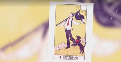 El sticker del perro "matapacos" del Presidente Boric - T13