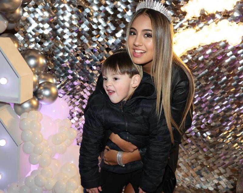 Instagram - Eloísa en su cumpleaños con su hermano menor