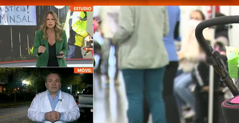 Entrevista a Doctor Astudillo por casos de influenza en T13 Central