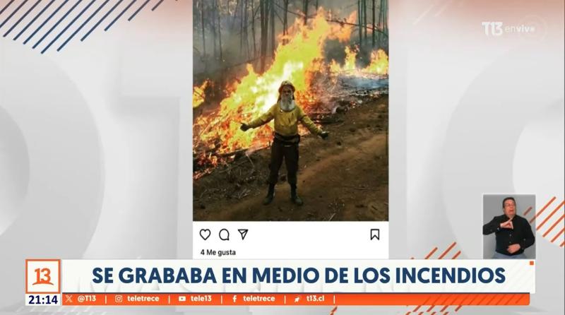 T13 - Ex brigadista de Conaf, Franco Pinto