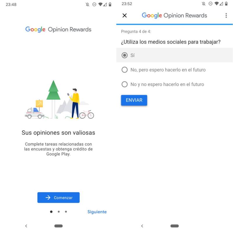 Google Opinion Rewards