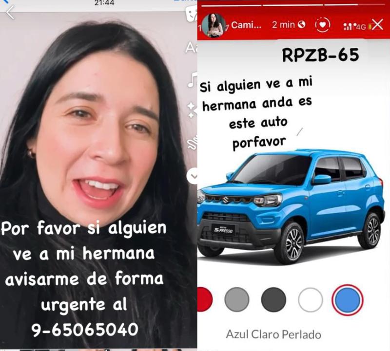 Facebook - El mensaje que compartieron las hermanas Jasna Oyarzún