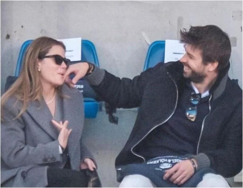 Clara Chía junto a Gerard Piqué - Créditos: X
