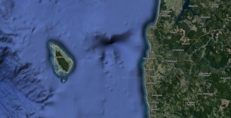 Google Maps - Isla Mocha