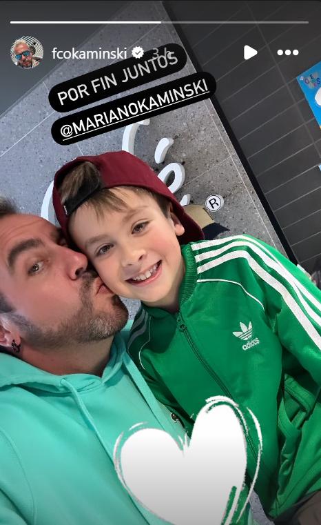 Francisco Kaminski publica foto en redes sociales - Instagram