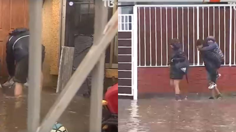 Viviendas afectadas en Quilicura - T13