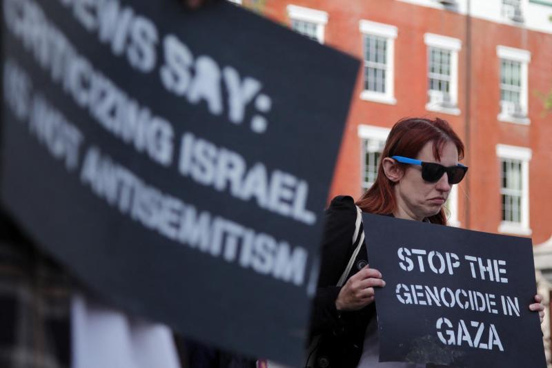 AFP - Manifestaciones en Nueva York por conflicto Hamás - Israel