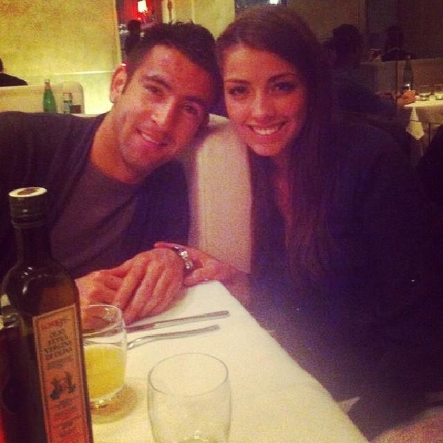 Mauricio Isla y con Nataly Hormazábal / Créditos: Instagram