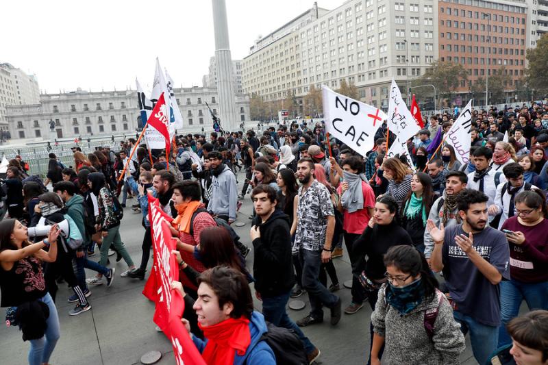 Agencia Uno - Protestas para condonación del CAE