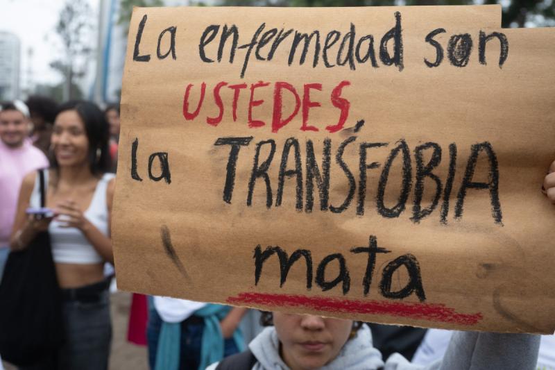 Perú - Manifestaciones en Perú tras decreto que cataloga la transexualidad como "trastorno mental"