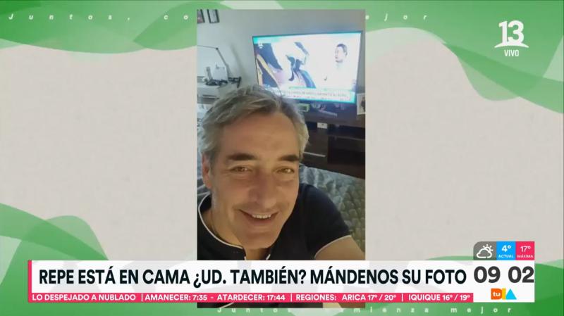Canal 13 - José Luis Repenning se ausentó de Tu Día