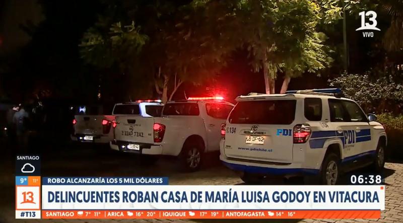 Robo a María Luisa Godoy - T13