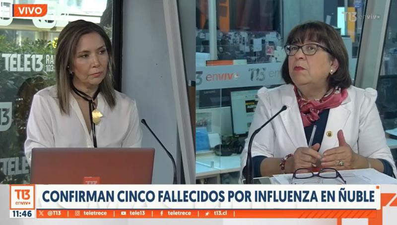 Rosa Oyarce en T13 Digital