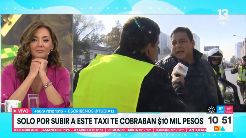 Canal 13 - Taxista tenía taxímetro adulterado