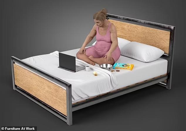 Así se verían los empleados que realizan teletrabajo en el futuro, según estudio