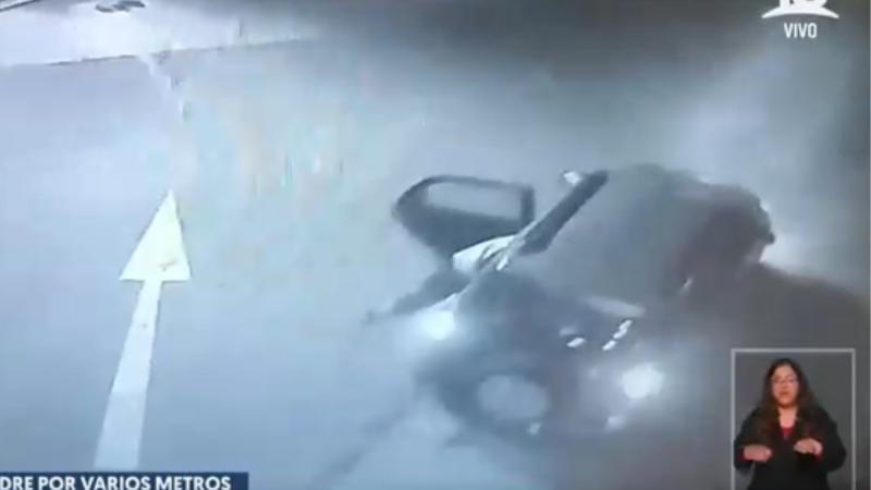 Violento asalto en bencinera de San Bernardo - T13