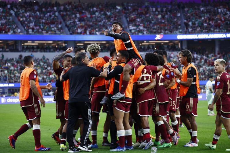 Venezuela gana a México y podría ser el rival de Chile