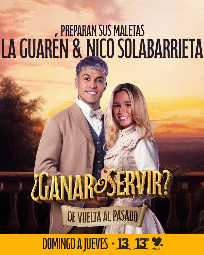 Canal 13 - Nicolás Solabarrieta y Guarén entran a '¿Ganar o Servir?'