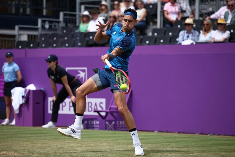 AFP - Alejandro Tabilo ganó en el césped de Mallorca su segundo título del año