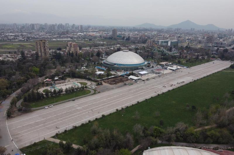 Agencia Uno - Terrenos del Parque O'Higgins. ¿Tendrá aquí su estadio la U?