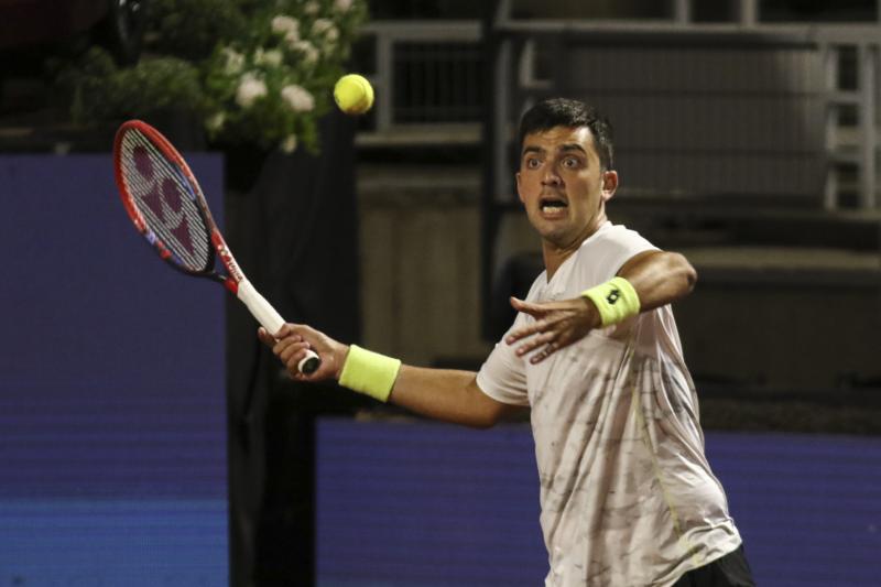 Tomás Barrios se quiere meter en el cuadro principal de Wimbledon - Créditos: Agencia Uno