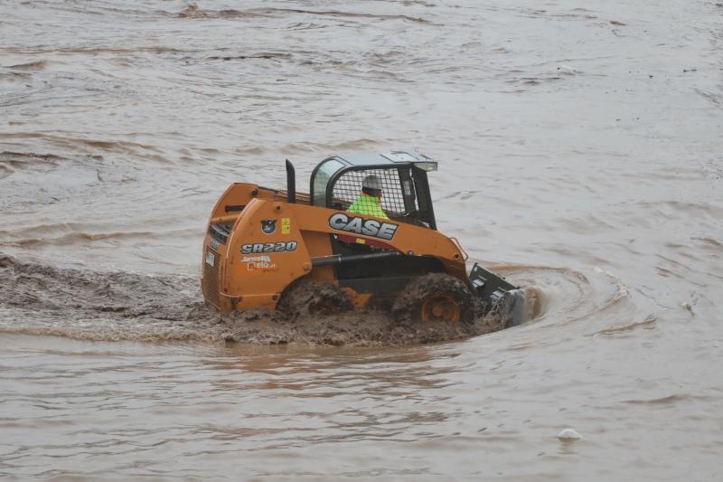 Lluvia en la región Metropolitana - Agencia Uno, archivo
