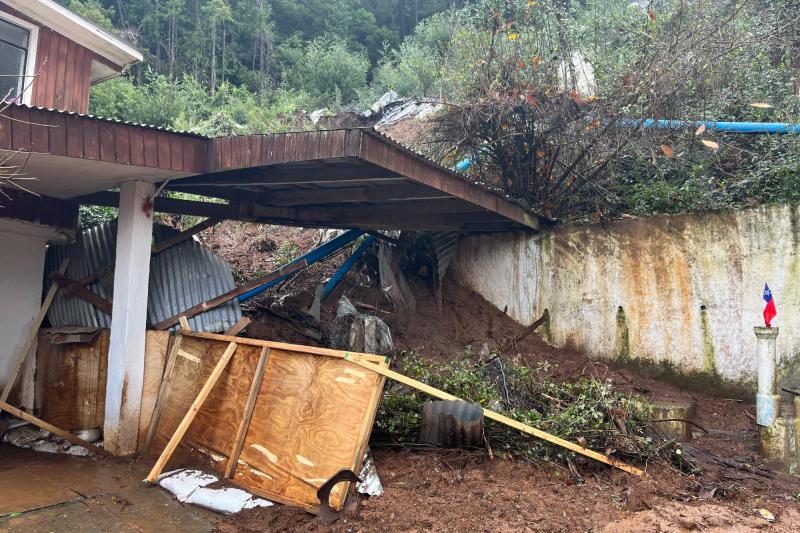 Consecuencias del sistema frontal en la región del Biobío - Agencia Uno