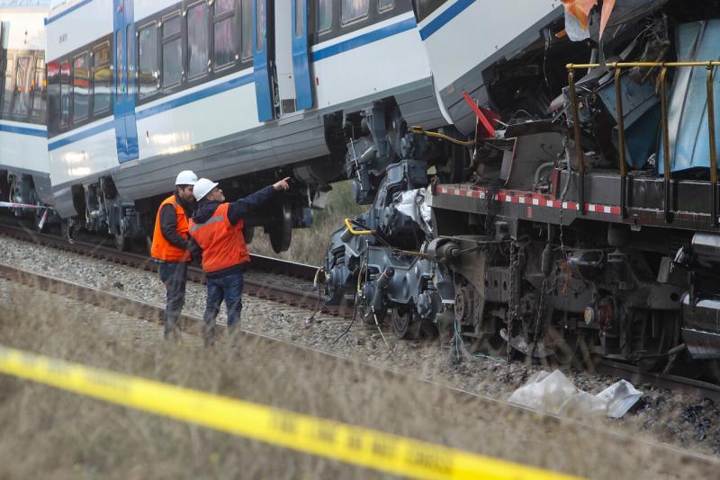 Dos detenidos por cuasidelito de homicidio tras choque de trenes en San Bernardo
