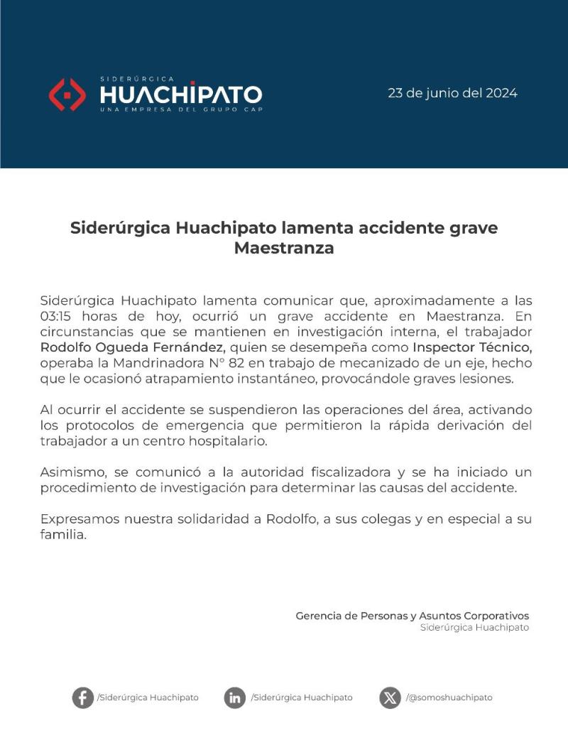 Comunicado de Huachipato