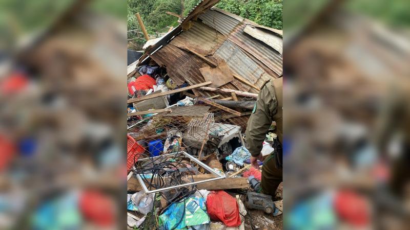 T13 - Derrumbe en cerro de Viña del Mar