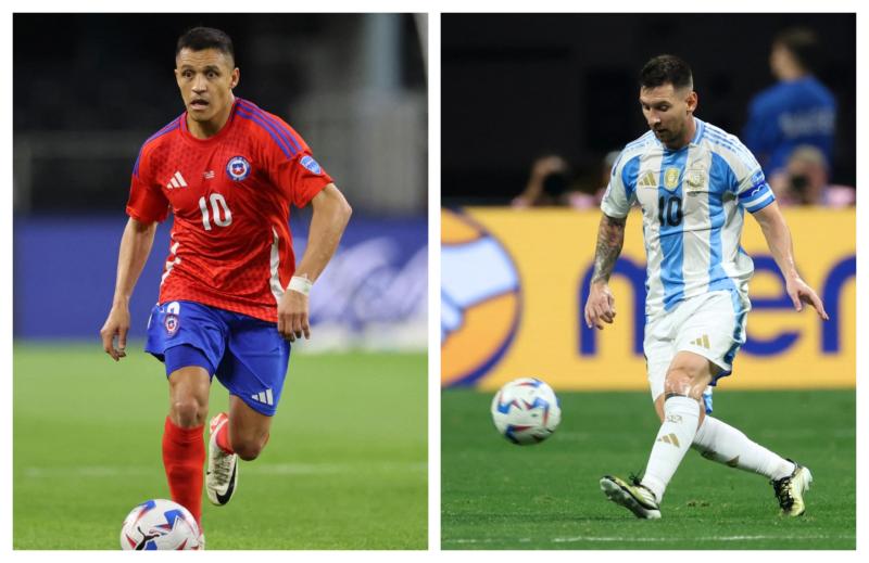 AFP - Alexis Sánchez / Lionel Messi