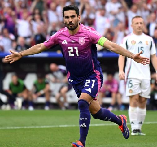 İlkay Gündoğan en la Eurocopa - Créditos: @Euro2024