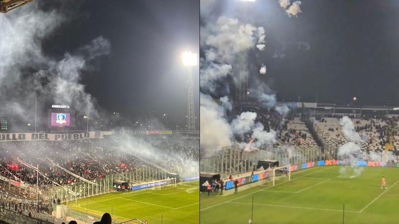 Captura redes sociales - Incidentes en amistoso de Colo Colo