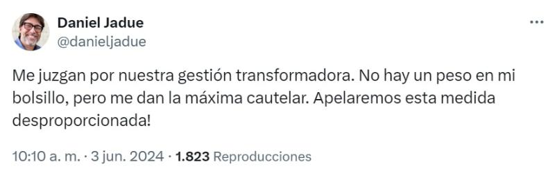 Twitter - Daniel Jadue