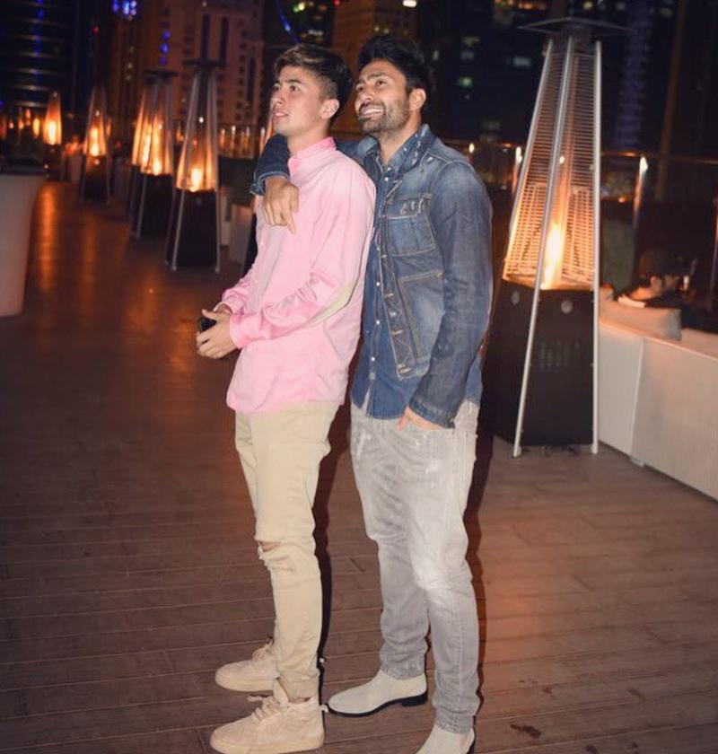 Luis Jiménez y su hijo - Instagram