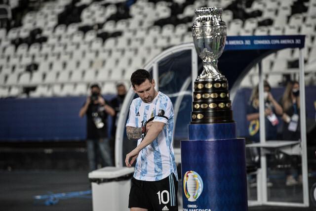 Lionel Messi en Copa América 2021 de Brasil - Créditos: Agencia Uno