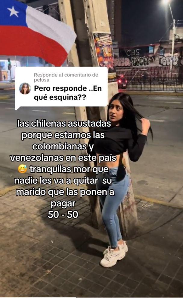 Captura - Polémica respuesta en TikTok
