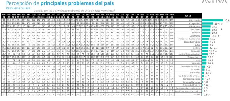 Pulso Ciudadano - Problemas país