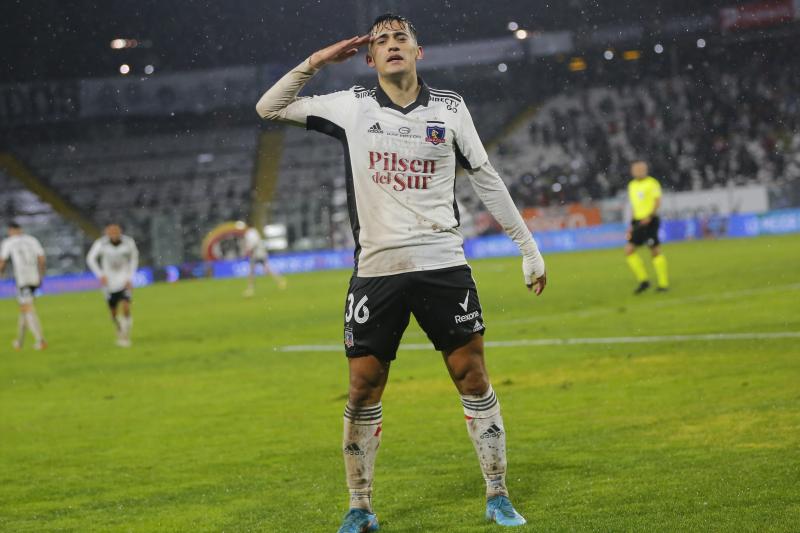 Pablo Solari en Colo Colo. Crédito: Photosport.
