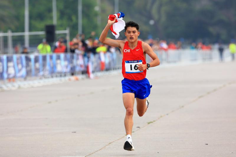 Hugo Catrileo estará en los Juegos Olímpicos París 2024 - Crédito: Photosport